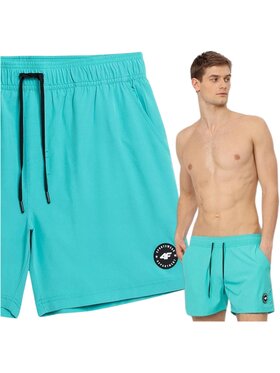 4F 4F Szorty plażowe 4FWSS24UBDSM123-32S Niebieski Performance Fit