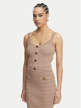 Guess Guess Top W5YR10 Z0130 Rjava Regular Fit