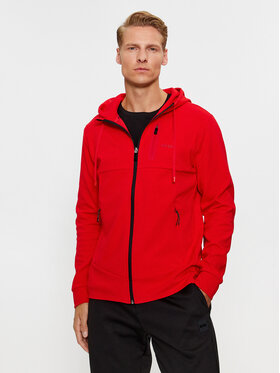 Boss Boss Felpa Sariq 50493468 Rosso Regular Fit