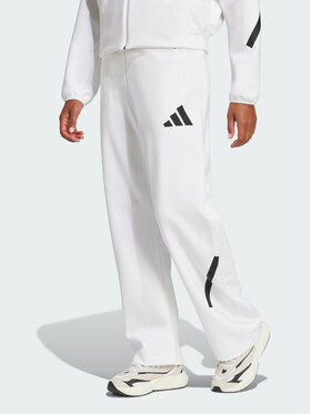 adidas adidas Spodnie dresowe 136953 Biały Loose Fit