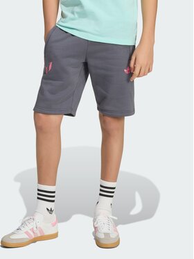 adidas adidas Szorty sportowe Messi Kids Szary Regular Fit