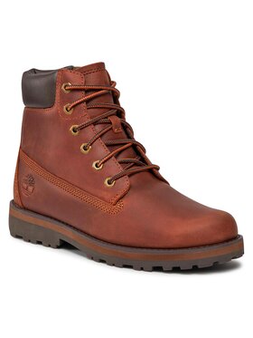 Timberland Timberland Pohodni čevlji Courma Kid Traditional6In TB0A28VX3581 Rjava