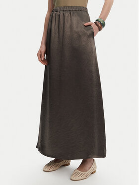Max Mara Max Mara Спідниця трапеція Nuevo 2516101028 Зелений Regular Fit