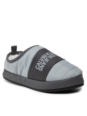 Calvin Klein Jeans Calvin Klein Jeans Kapcie Home Shoe Slipper W Warm Linning YM0YM00242 Szary