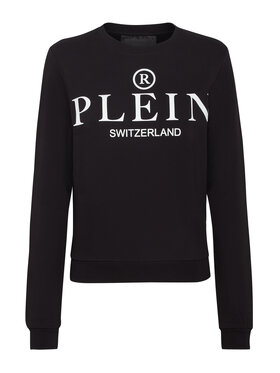 PHILIPP PLEIN PHILIPP PLEIN Longsleeve 9547 Czarny Regular Fit