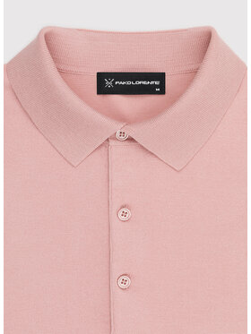 Pako Lorente Pako Lorente Polo P24SF-TX-001 Różowy Classic Fit