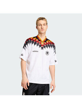 adidas adidas Koszulka techniczna 161642 Biały Loose Fit
