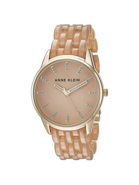 Anne Klein Anne Klein Zegarek AK-2616TNGB Beżowy