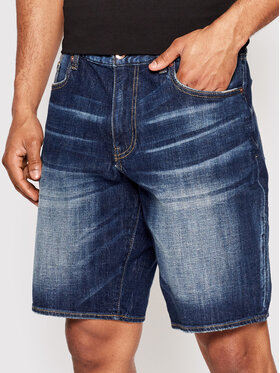 Armani Exchange Armani Exchange Szorty jeansowe 3LZJ65 Z1LTZ 1500 Granatowy Slim Fit
