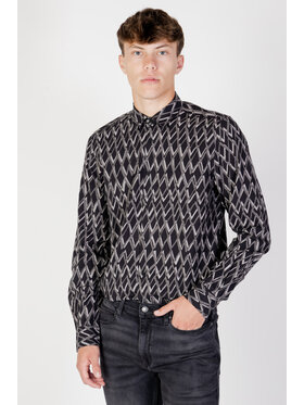 Antony Morato Antony Morato Πουκάμισο LIVERPOOL Μαύρο Long Fit
