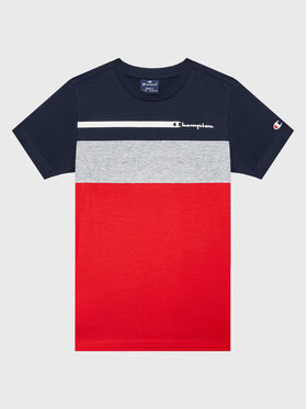Champion Champion Тишърт 306293 Тъмносин Regular Fit