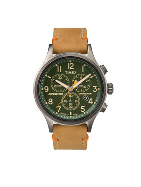 Timex Timex Zegarek TW4B04400 Brązowy