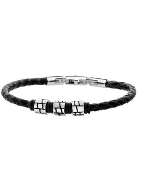 Manoki manoki Bransoletka BA443B Czarny