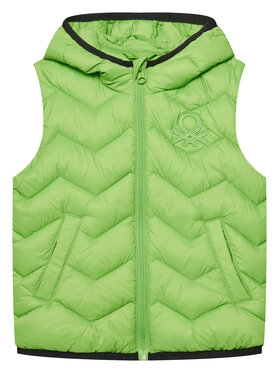 United Colors Of Benetton United Colors Of Benetton Vestă 2TWDGJ00G Verde Regular Fit