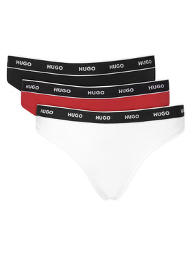 HUGO HUGO Комплект прашки Triplet Thong Stripe 50545680 Цветен