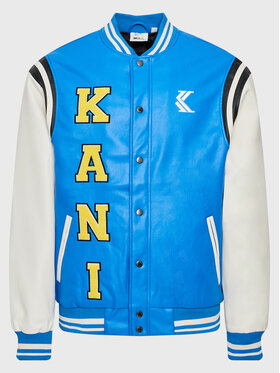 Karl Kani Karl Kani Bomber SMILEY College 6085171 Blu Relaxed Fit