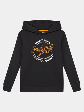 Jack&Jones Junior Jack&Jones Junior Majica dugih rukava 12237112 Crna Regular Fit