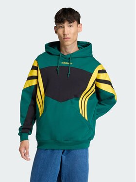 adidas adidas Bluza Originals SANTIAGO HD Zielony Loose Fit