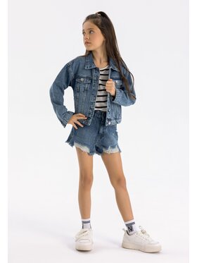 MINOTI MINOTI Szorty jeansowe 18SHORT 40 Niebieski Regular Fit