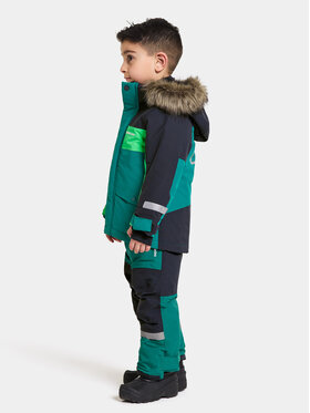 Didriksons Parka Bjärven Kids Parka 2 504898 Zelena