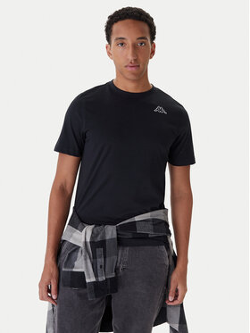 Kappa Kappa Komplekt kolmest t-särgist Logo Sylvo 322562W Must Regular Fit