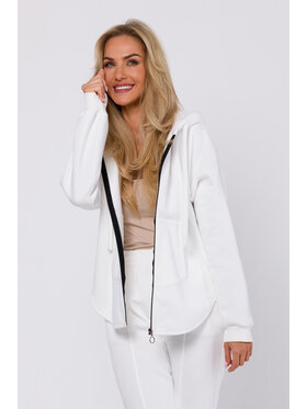 Made of Emotion Made of Emotion Felpa M761 Écru Modern Fit