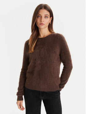 ViCOLO ViCOLO Sweter 22066F Brązowy Regular Fit