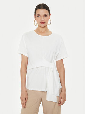 ViCOLO ViCOLO Μπλουζάκι UB0283 Λευκό Regular Fit