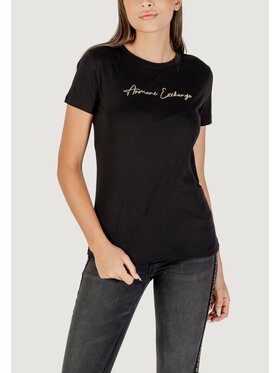 Armani Exchange Armani Exchange T-Shirt XW000839 AF10356 Czarny Casual Fit