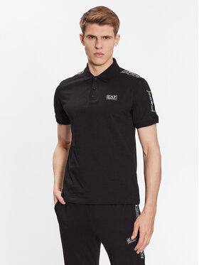 EA7 Emporio Armani EA7 Emporio Armani Polo 3RPF52 PJ02Z 1200 Crna Regular Fit
