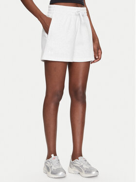 Under Armour Under Armour Спортни шорти Rival Fleece Short 1382723 Сив Loose Fit