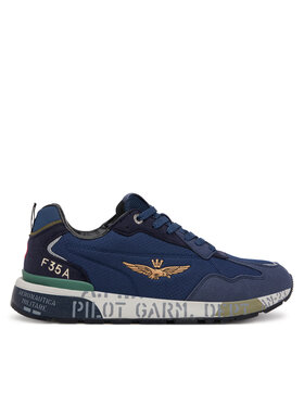 Aeronautica Militare Aeronautica Militare Sneakersy 252SC0276UCT04249 Tmavomodrá