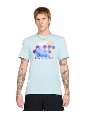 Nike Nike T-Shirt U NSW TEE OC COSMIC YTH HJ0590-474 Niebieski Regular Fit