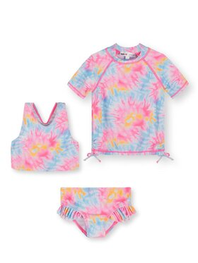 minoti minoti Strój kąpielowy 30SWIM173 Różowy