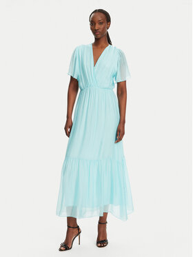 Haveone Haveone Rochie de vară AFF-N006 Albastru Loose Fit