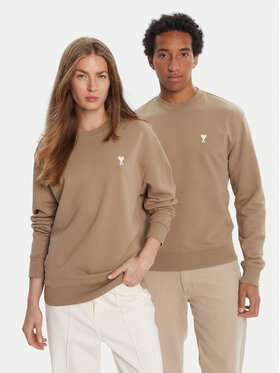 AMI PARIS AMI PARIS Pulóver HSW060.730 Khaki Regular Fit
