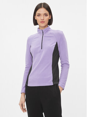 4F 4F Thermoaktive Unterwäsche Oberteil 4FAW23UFLEF032 Violett Slim Fit