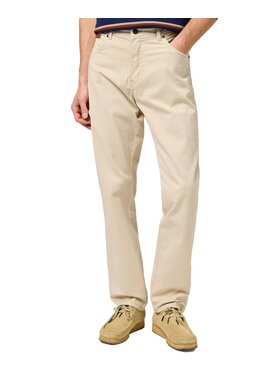 Wrangler Wrangler Spodnie materiałowe 112362472 Beżowy Slim Fit