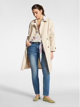 Elena Mirò Elena Mirò Jeansy P527P000409N024 Turkusowy Regular Fit