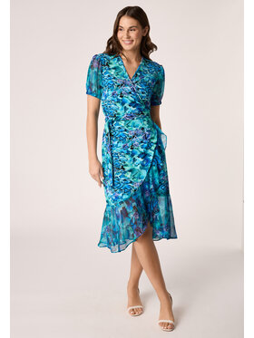 QUIOSQUE QUIOSQUE Sukienka codzienna 4UC031 Kolorowy Regular Fit