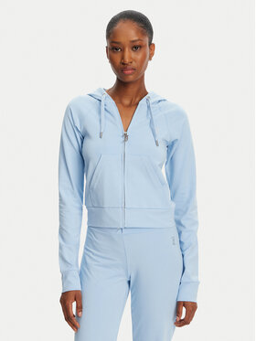Juicy Couture Juicy Couture Світшот Ola JCWAS125310 Блакитний Slim Fit