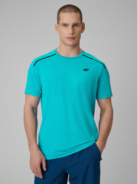 4F 4F Maglietta tecnica active Turchese Regular Fit