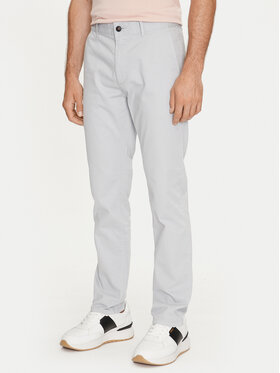 BOSS Boss Chino kalhoty Chino_Slim 50510933 Šedá Slim Fit