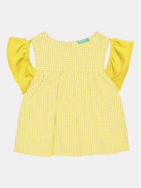 United Colors Of Benetton United Colors Of Benetton Košulja 57KTGQ011 Žuta Regular Fit