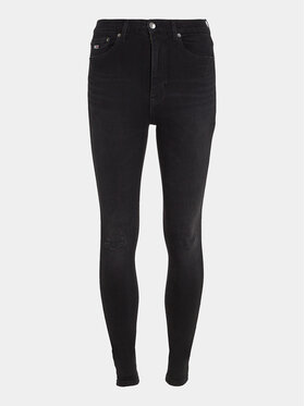 Tommy Jeans Tommy Jeans Traperice Sylvia DW0DW16687 Crna Super Skinny Fit