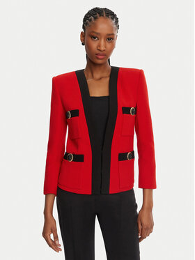 Balmain Balmain Sakko DF1SM370WB86 Rot Regular Fit
