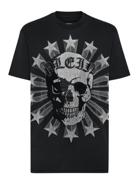 PHILIPP PLEIN PHILIPP PLEIN Tričko 8751 Čierna Regular Fit