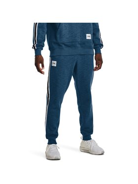 Under Armour Under Armour Spodnie dresowe UA Essential Heritge Flc Jgr Niebieski Loose Fit