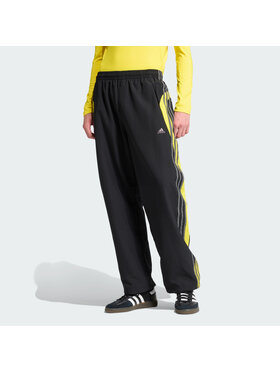 adidas adidas Spodnie dresowe LOOSE CUTLINE Czarny Loose Fit
