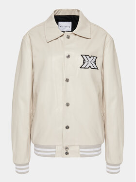 Richmond X Richmond X Giacca di pelle Sulza UMP24221GB Beige Regular Fit
